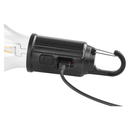 LED Polnilna baterijska svetilka LED/USB IP44 90 lm 400mAh