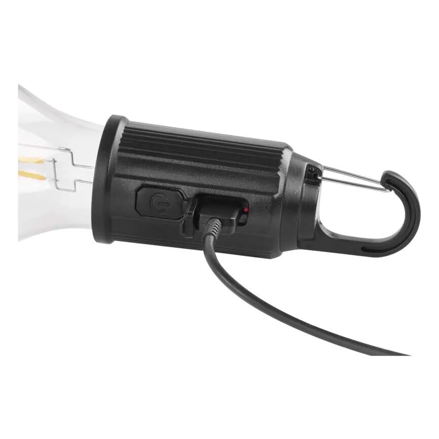 LED Polnilna baterijska svetilka LED/USB IP44 90 lm 400mAh