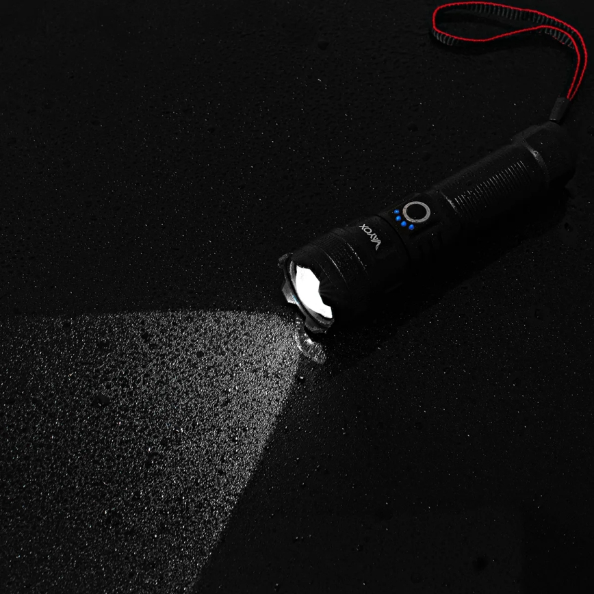 LED Zatemnitvena polnilna svetilka z power bank funkcija LED/10W/5V IPX4 600 sijajni 2000 mAh