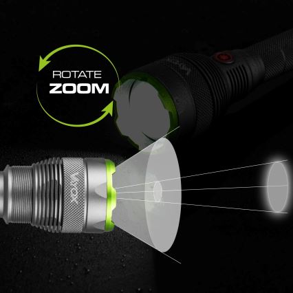 LED Zatemnitvena polnilna svetilka z power bank funkcija LED/5V IPX7 10000 sijajni 2600 mAh