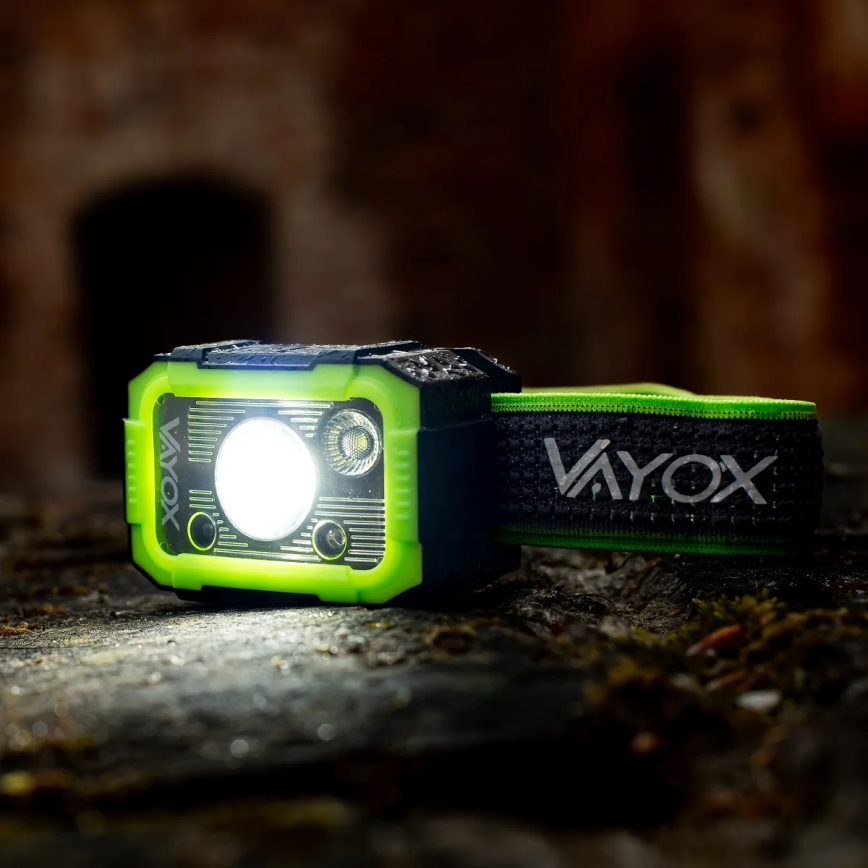 LED polnilna čelovka s senzorjem in zatemnitvijo LED/10W/5V IP66 750 lm 1500 mAh