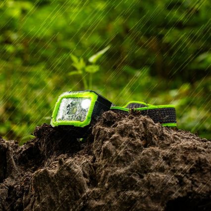 LED polnilna čelovka s senzorjem in zatemnitvijo LED/10W/5V IP66 750 lm 1500 mAh