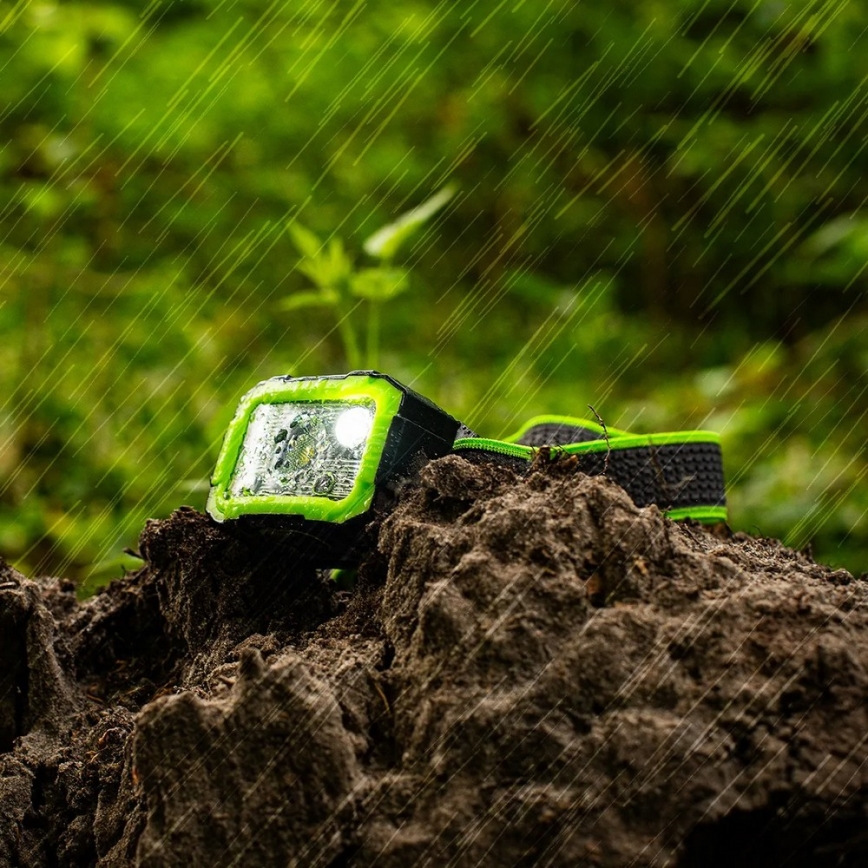 LED polnilna čelovka s senzorjem in zatemnitvijo LED/10W/5V IP66 750 lm 1500 mAh