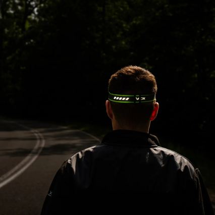 LED polnilna čelovka s senzorjem in zatemnitvijo LED/10W/5V IP66 750 lm 1500 mAh