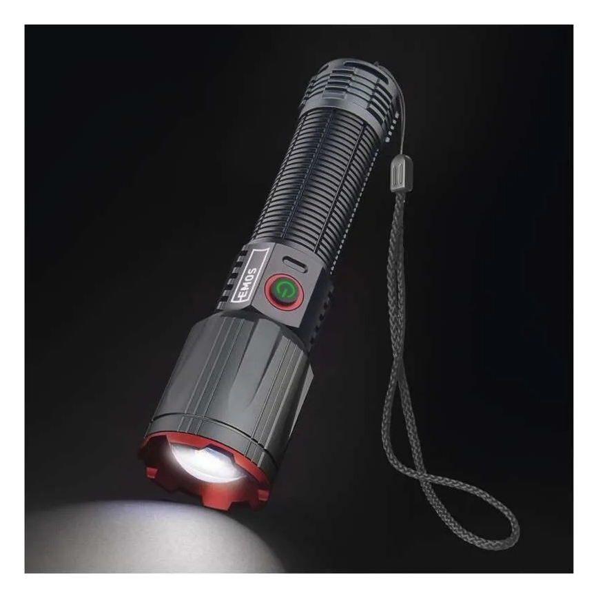 LED polnilna kovina svetilka LED/5V 3000 sijajni 5000 mAh IP43