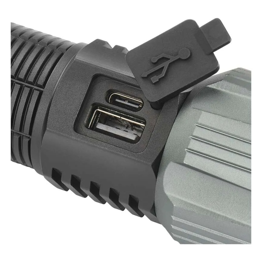 LED polnilna kovina svetilka LED/5V 3000 sijajni 5000 mAh IP43