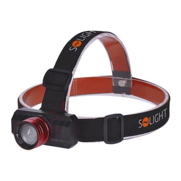 LED Polnilna naglavna svetilka LED/3W/USB IP44