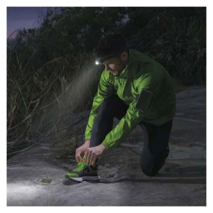 LED polnilna naglavna svetilka LED/USB 1600 mAh IPX6