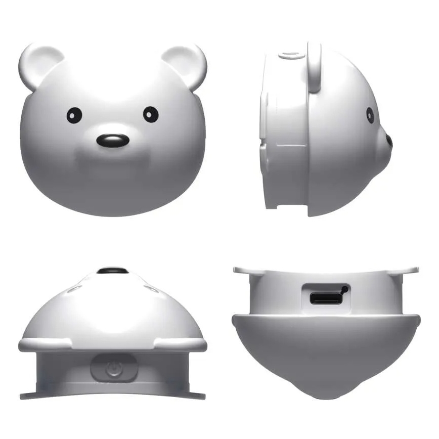 LED polnilna naglavna svetilka LED/USB 500 mAh medved