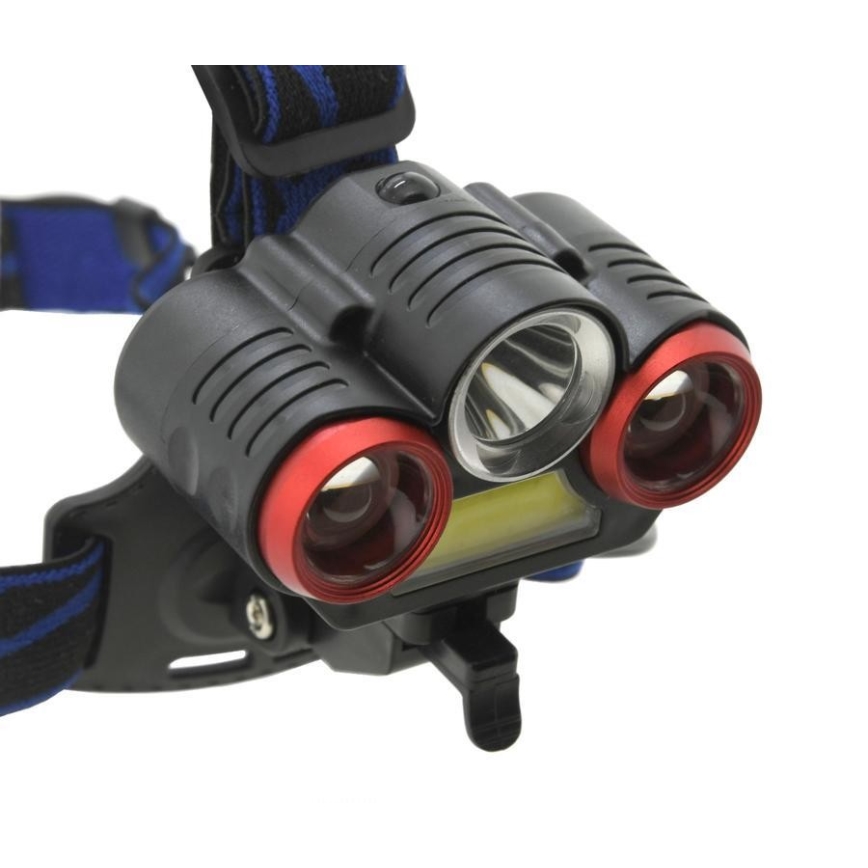 LED Polnilna naglavna svetilka LED/USB 670lm