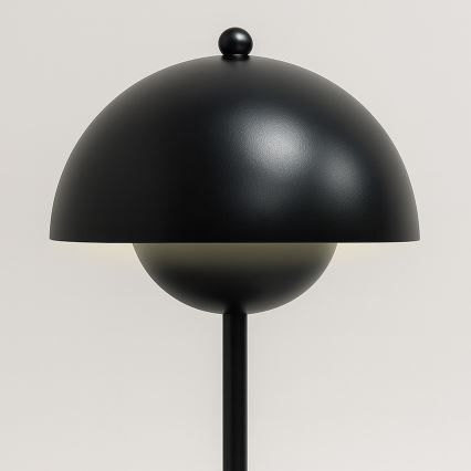 LED polnilna namizna svetilka na dotik COSTA LED/3W/5V 2400 mAh 3000-6000K črna