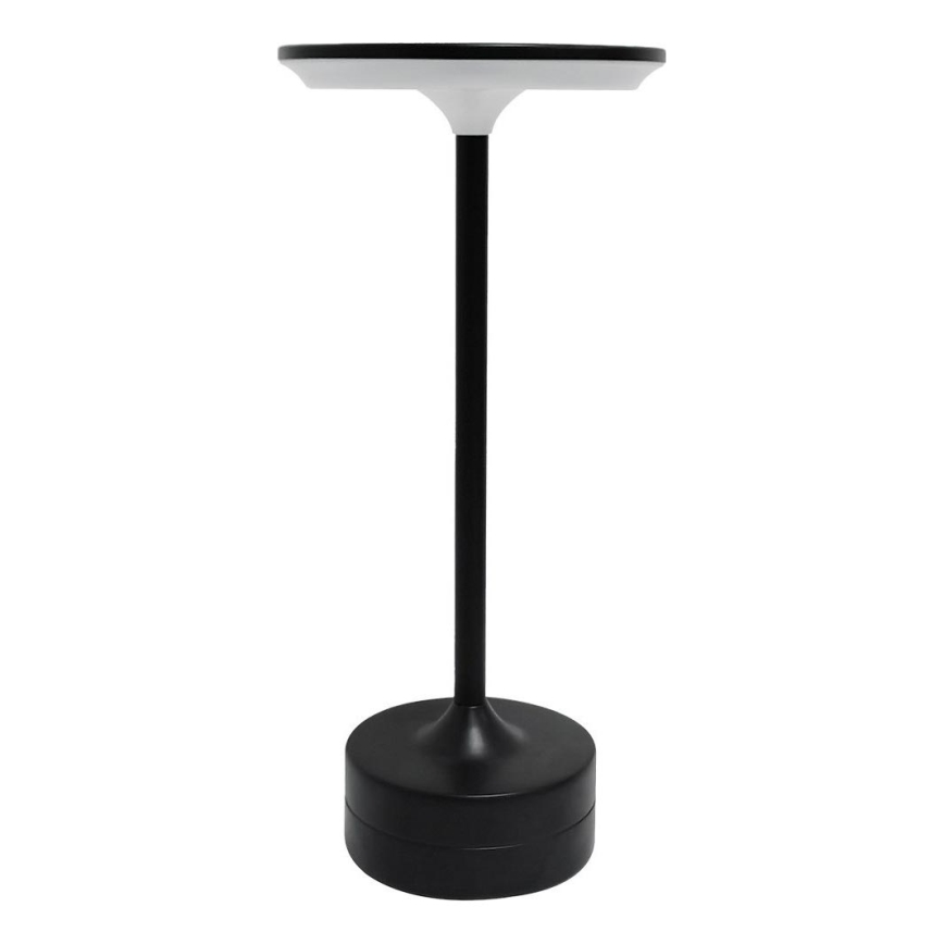 LED polnilna namizna svetilka na dotik TAVOLO LED/2,5W/5V 2400 mAh 3000-6000K črna