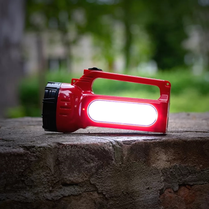 LED Polnilna solarna svetilka LED/7W/230V 400 sijajni 3200 mAh