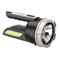 LED polnilna svetilka 2xLED/3W/5V 210 lm 1200 mAh črna