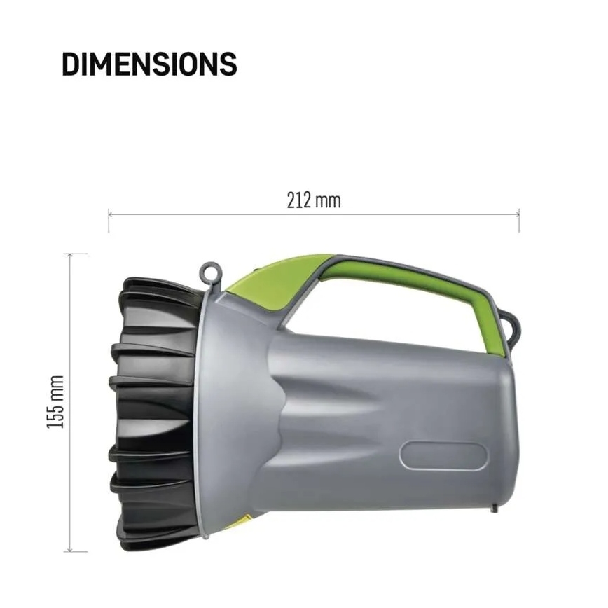 LED polnilna svetilka LED/3,7V 4000 mAh