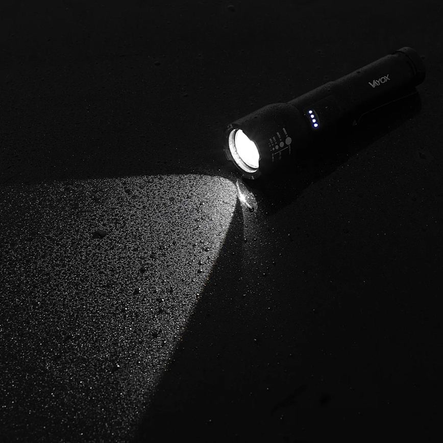 LED nastavljiva polnilna svetilka LED/20W/5V IPX4 800 lm 2000 mAh