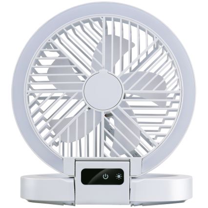LED polnilni namizni ventilator 3,7 V 1200 mAh