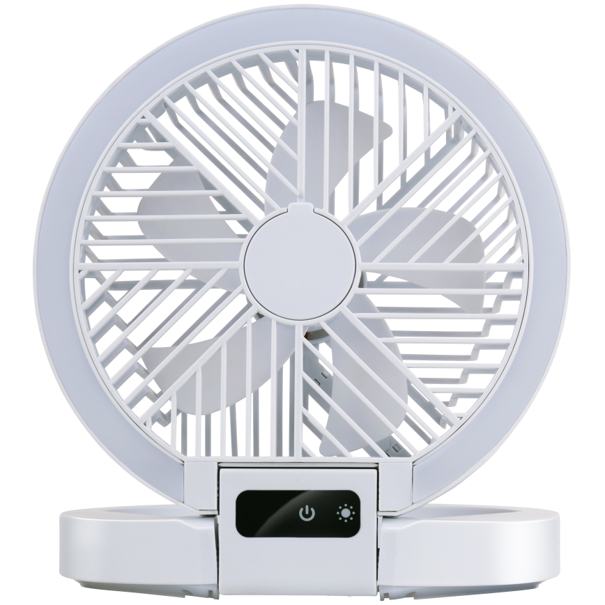 LED polnilni namizni ventilator 3,7 V 1200 mAh