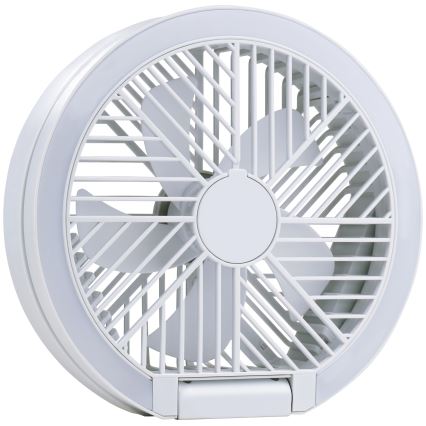 LED polnilni namizni ventilator 3,7 V 1200 mAh