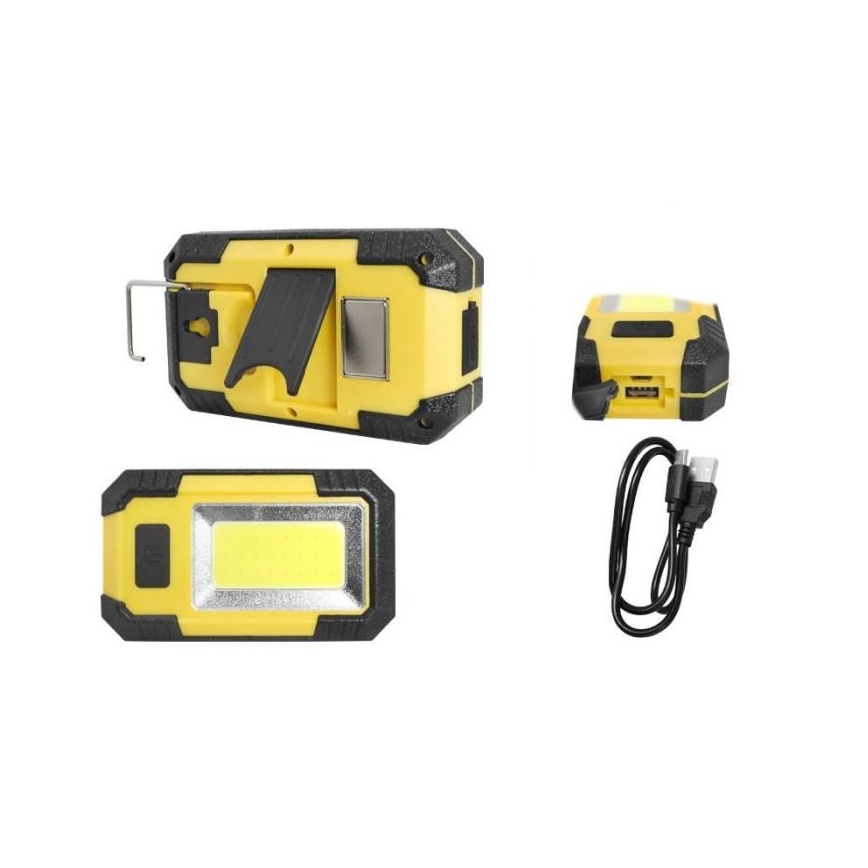 LED Polnilni reflektor LED/10W/4000 mAh 6000K IP44
