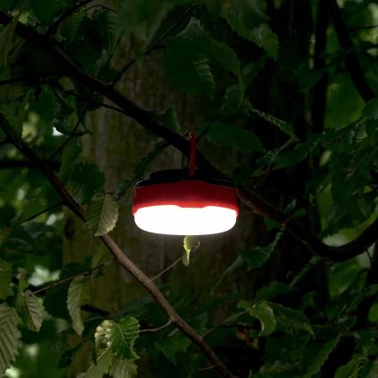 LED Zatemnitvena polnilna solarna svetilka s funkcijo power bank LED/3W/5V 3000/4000/6500K IPX6 500 sijajni 2000 mAh