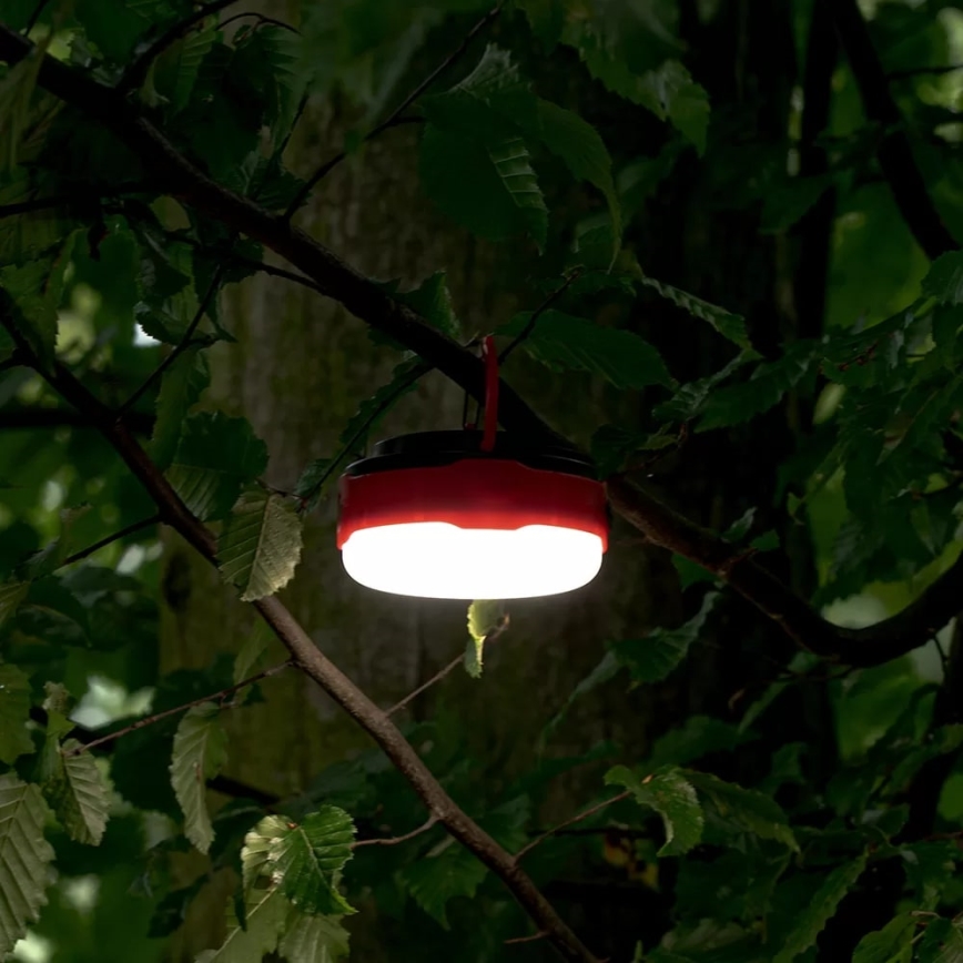 LED Zatemnitvena polnilna solarna svetilka s funkcijo power bank LED/3W/5V 3000/4000/6500K IPX6 500 sijajni 2000 mAh