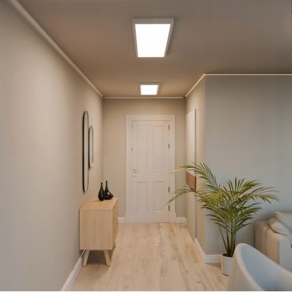 LED površinsko pritrjen panel LED/60W/230V 30x120 cm bela