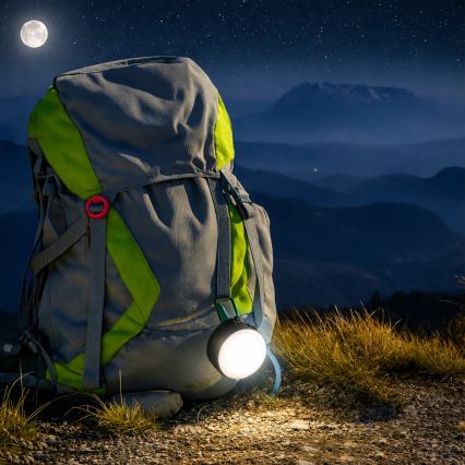 LED prenosna polnilna svetilka LUMINA POCKET LED/5V 500 mAh črna