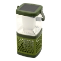 LED Prenosna polnilna svetilka s pastjo za insekte LED/3W/1800 mAh zelena