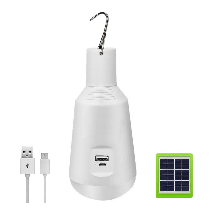 LED Prenosna solarna svetilka 3v1 LED/7W/230V 3000K/4000K/6400K + USB polnjenje