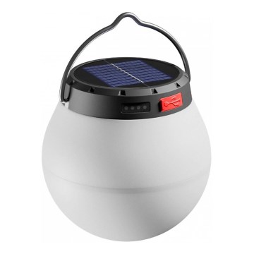 LED prenosna sončna polnilna svetilka LUMINA ORB z nastavljivo svetlostjo LED/5V 800 mAh