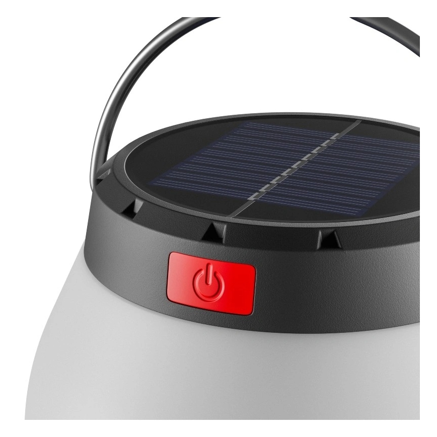 LED prenosna sončna polnilna svetilka LUMINA ORB z nastavljivo svetlostjo LED/5V 800 mAh