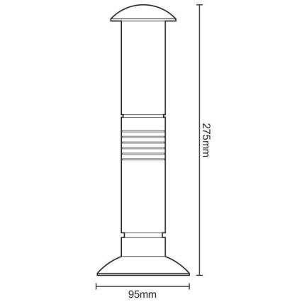 LED Prenosna svetilka 2xLED/1xD IPX4