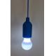 LED Prenosna svetilka LED/1W/3xAAA modra