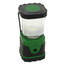 LED Prenosna svetilka LED/3xLR20 IP44 črna/zelena