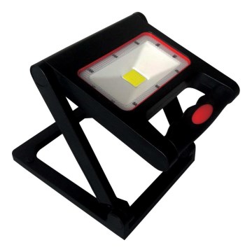 LED Prenosni polnilna reflektorska LED/10W/5V 1000 mAh IP54