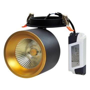 LED Reflektor HARON LED/20W/230V črna