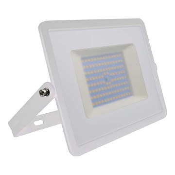 LED Reflektor LED/100W/230V 6500K IP65 bela
