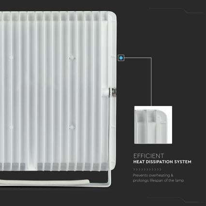 LED Reflektor LED/100W/230V 6500K IP65 bela