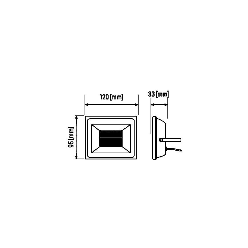 LED Reflektor LED/10W/85-265V 6000K IP65