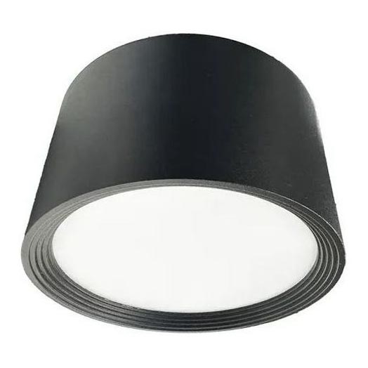 LED Reflektor LED/12W/230V 4000K pr. 10 cm črna