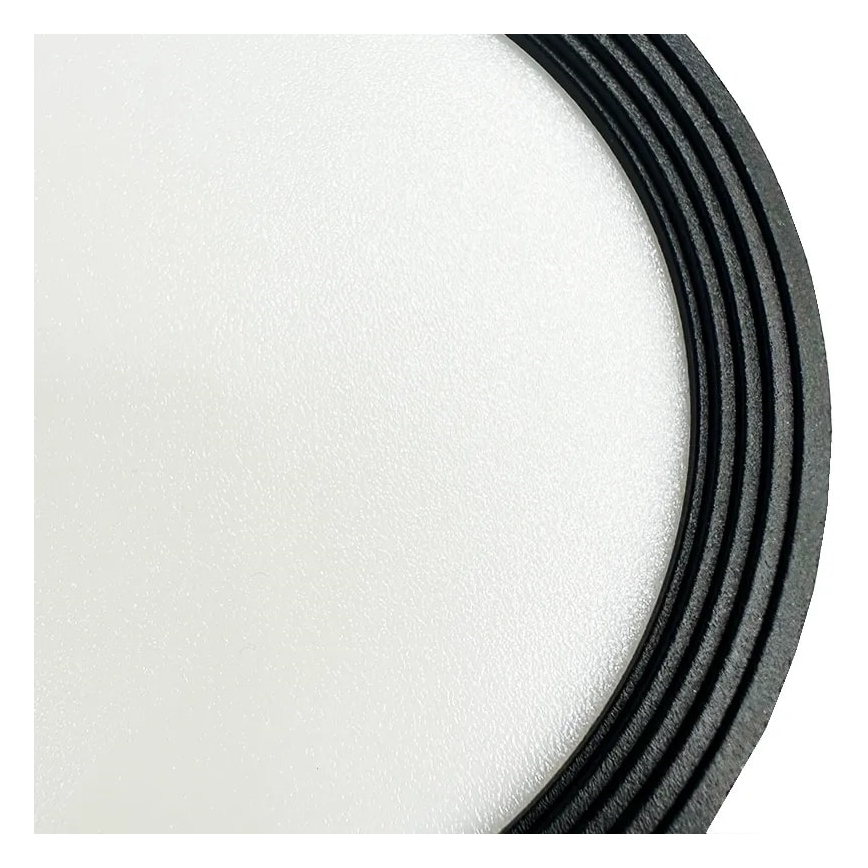LED Reflektor LED/17W/230V 4000K pr. 15 cm črna