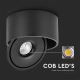LED Nastavljiv reflektor LED/20W/230V 3000/4000/6400K CRI 90 črna
