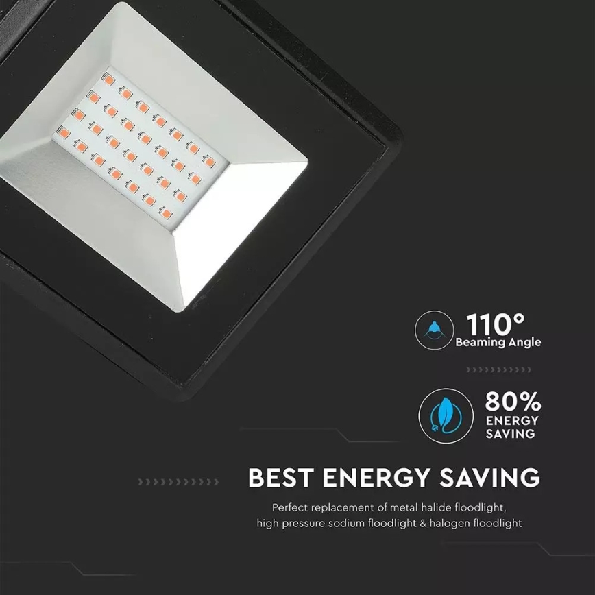 LED Reflektor LED/20W/230V IP65 roza svetloba