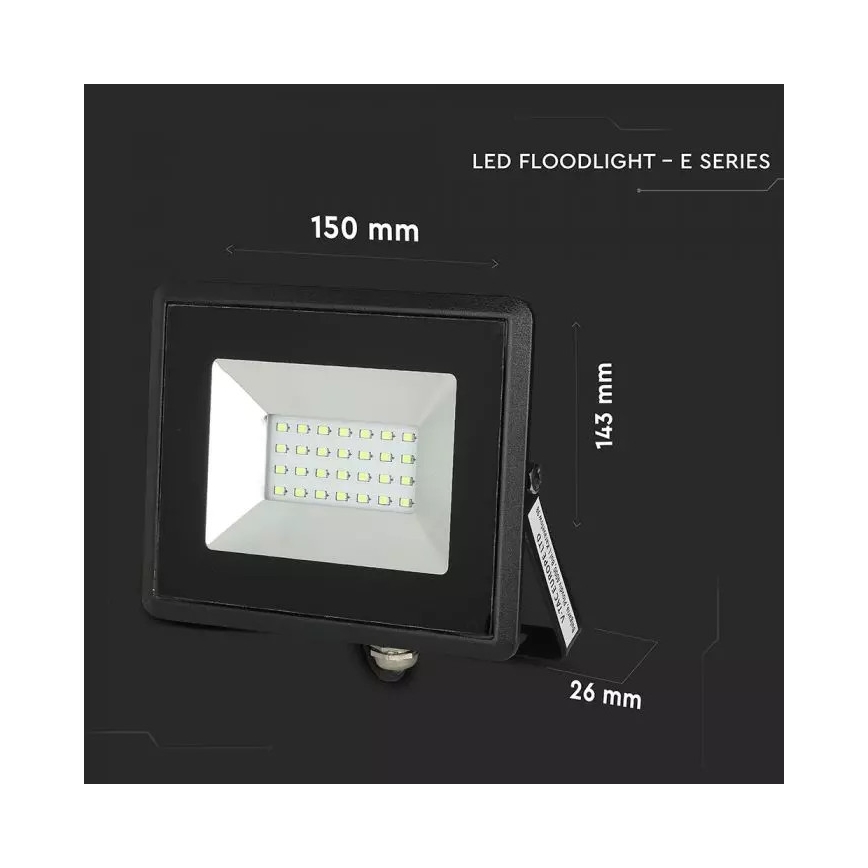 LED Reflektor LED/20W/230V IP65 zelena svetloba