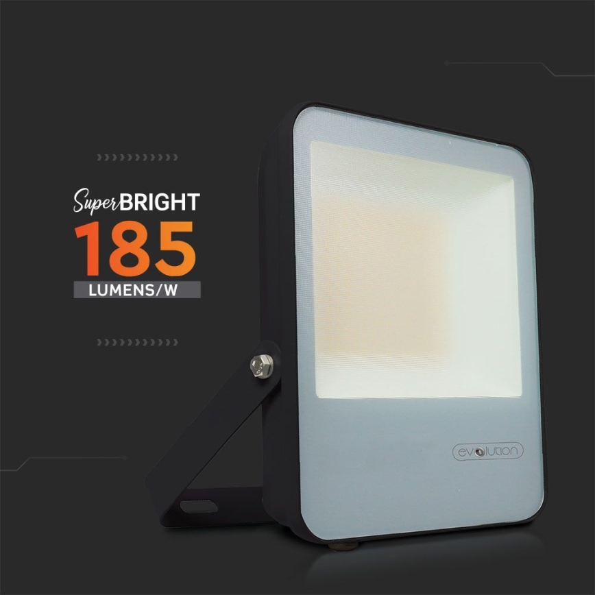 LED Reflektor LED/30W/230V 6400K IP65 črna