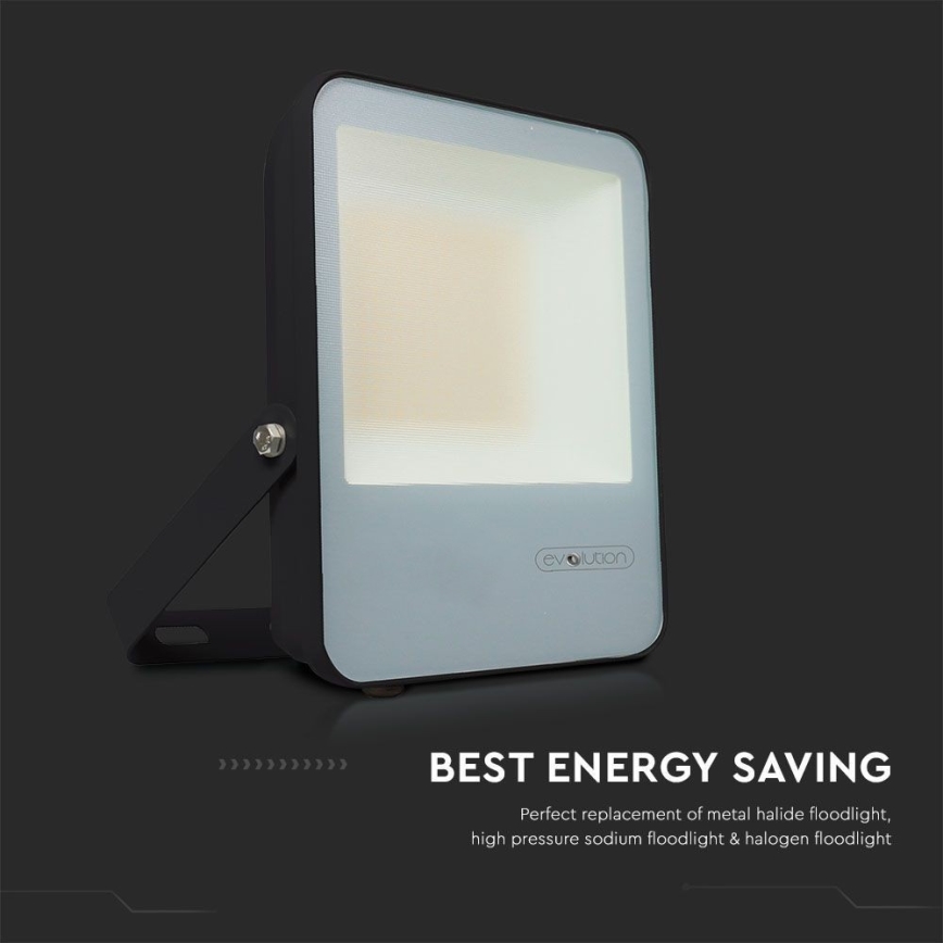 LED Reflektor LED/30W/230V 6400K IP65 črna