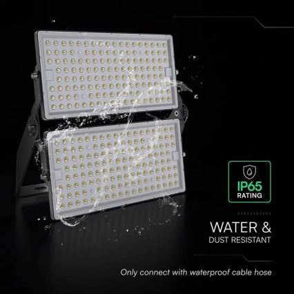 LED reflektor LED/500W/230V 6500K IP65 siva