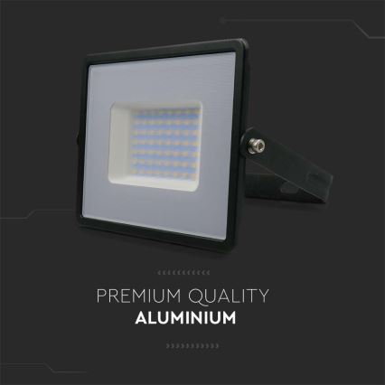 LED Reflektor LED/50W/230V 6500K IP65 črna