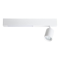 LED Reflektor MAGNET LED/5W/230V + 1xGU10/60W 3000/4000K bela